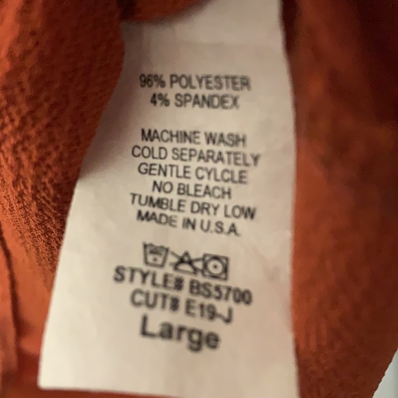 Rust colored large Red Lolly dress shirt - Picture 2 of 4